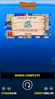 Fishin Frenzy Slot — mobile version